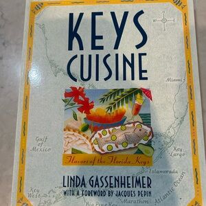 Keys Cuisine Cookbook by - White and Blue